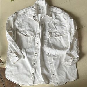Agolde Lotta Denim Shirt